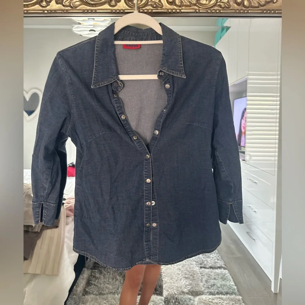 Jean button down - Picture 1 of 2
